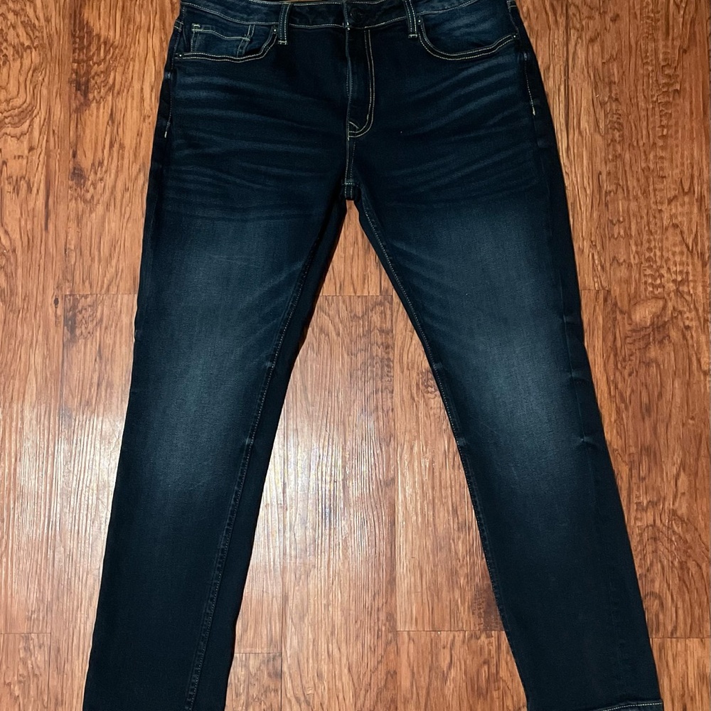 Vigoss Mick 330 Slim Men’s Dark Wash Denim Jeans. Size 34W 32L